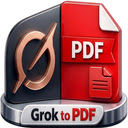 Grok to PDF: Export Grok Chats to PDF, Markdown, JSON